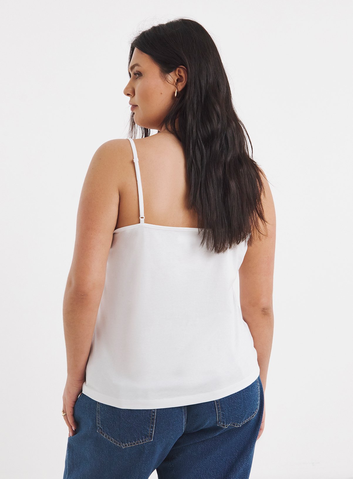 SIMPLY BE  3 Pack Square Neck Camis 32 - Image 2 thumbnail